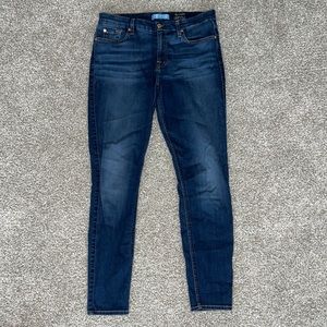 7 For All Mankind b(air) The Ankle Skinny Jeans 30
